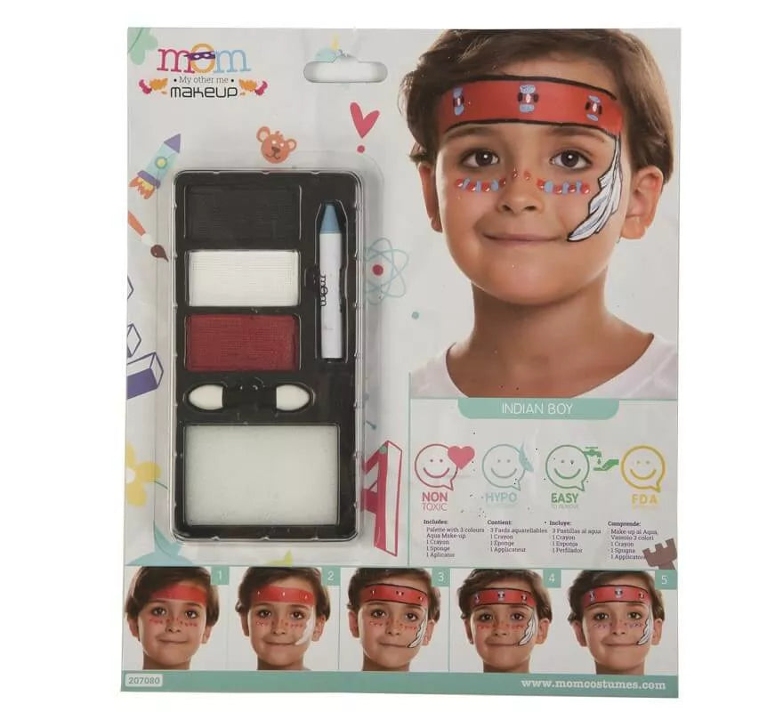 Translation missing: es.Kit de Maquillaje de Indio infantil