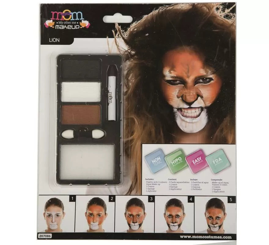Translation missing: es.Kit de Maquillaje de León adulto