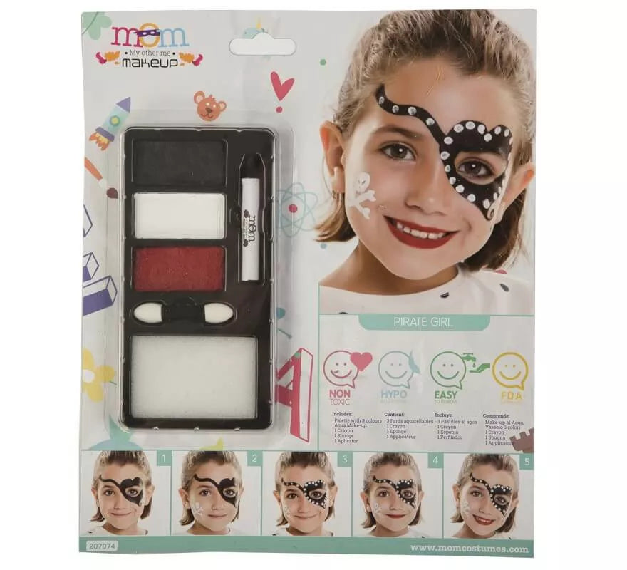 Translation missing: es.Kit de Maquillaje de Pirata niña