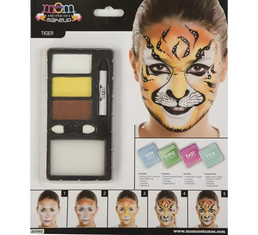 Translation missing: es.Kit de Maquillaje de Tigre adulto
