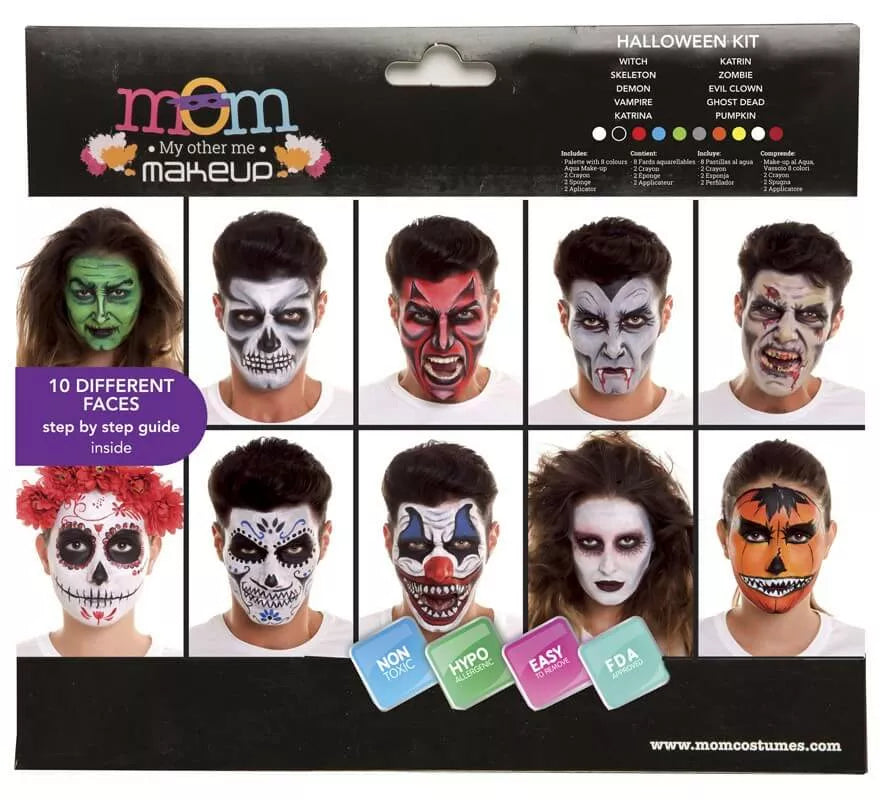 Translation missing: es.Kit de Maquillaje Deluxe Halloween adultos