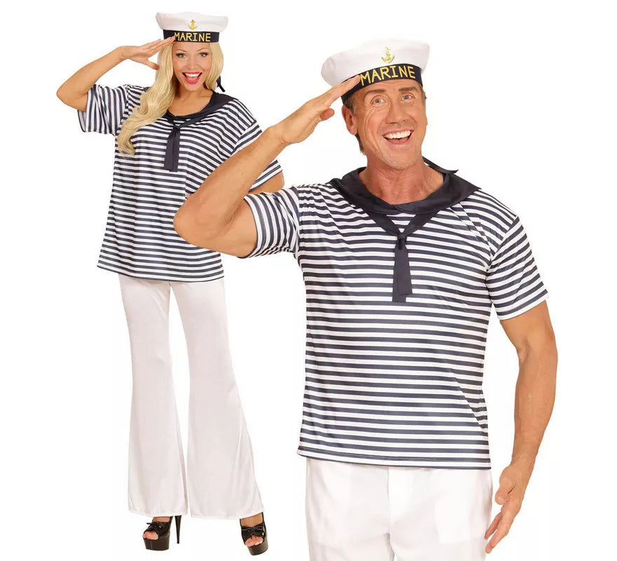 Translation missing: es.Kit de Marino para hombre: Camisa y Sombrero