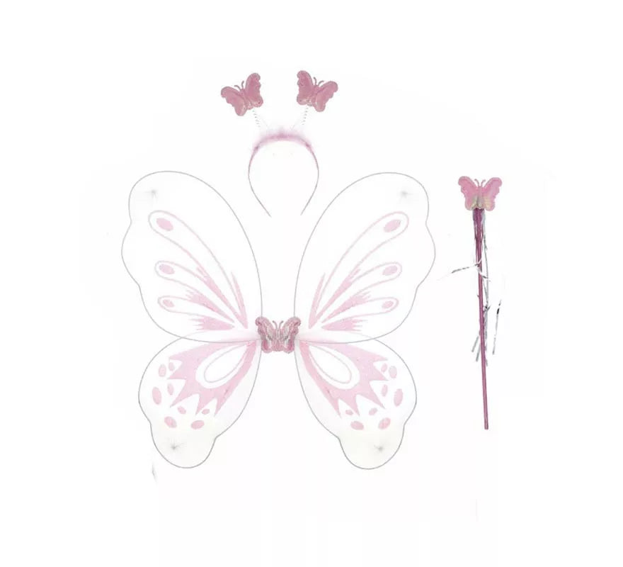 Translation missing: es.Kit de Mariposa púrpura: Diadema, Alas y Varita