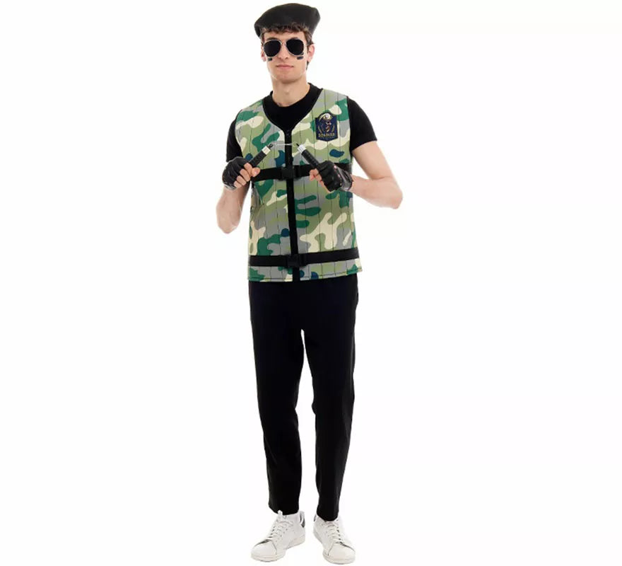 Translation missing: es.Kit de Mercenario Camuflaje para hombre