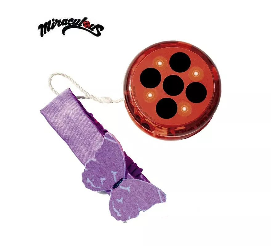 Translation missing: es.Kit de Miraculous Ladybug infantil: Yo-Yo con luz y pulsera
