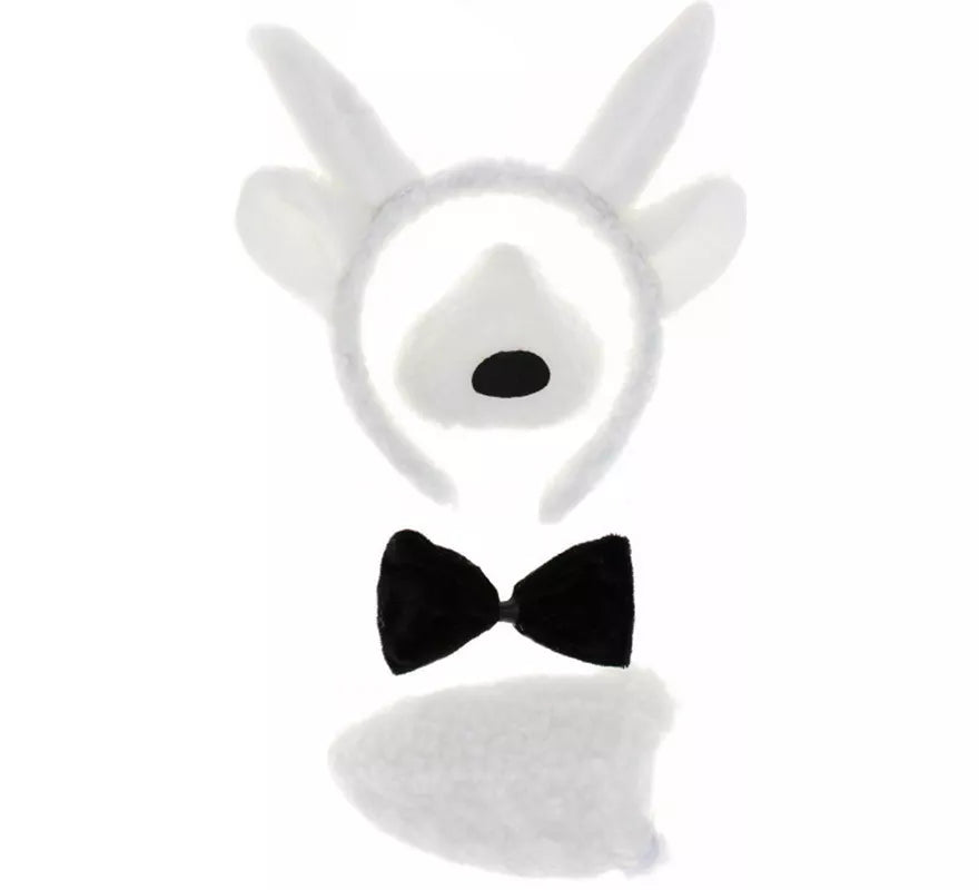 Translation missing: es.Kit de Oveja: Diadema, Nariz, Pajarita y Cola