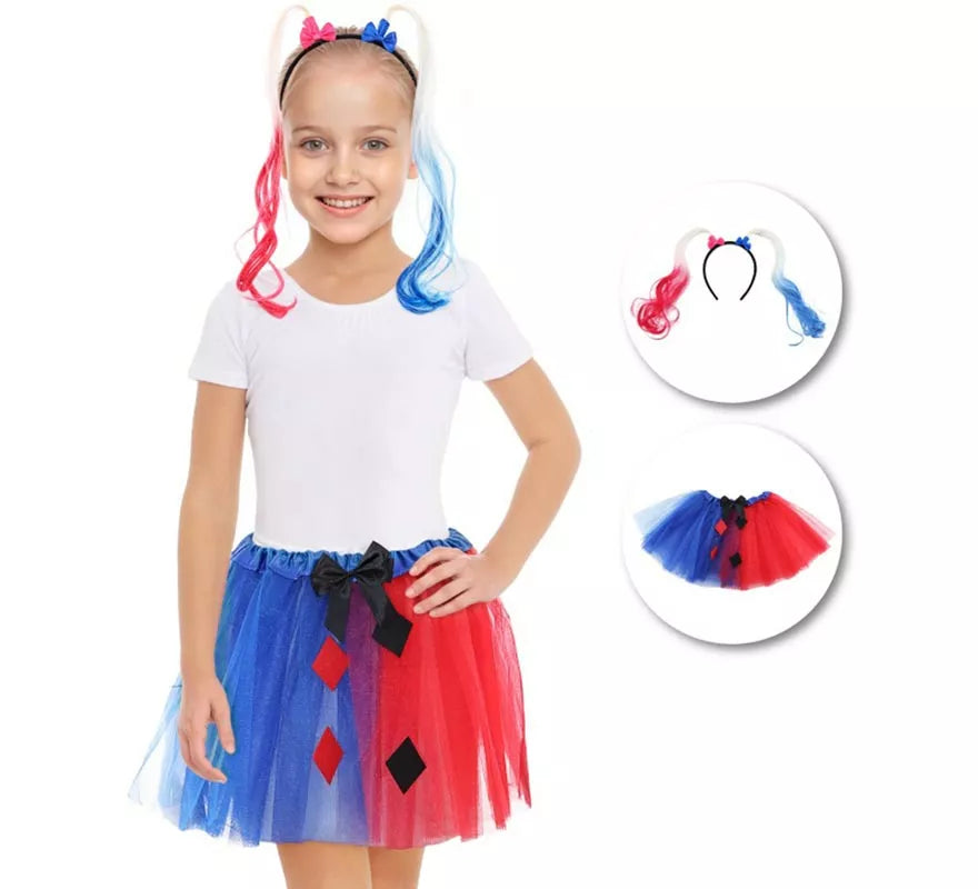 Translation missing: es.Kit de Payasa Conflictiva Infantil: Tutú y Tocado