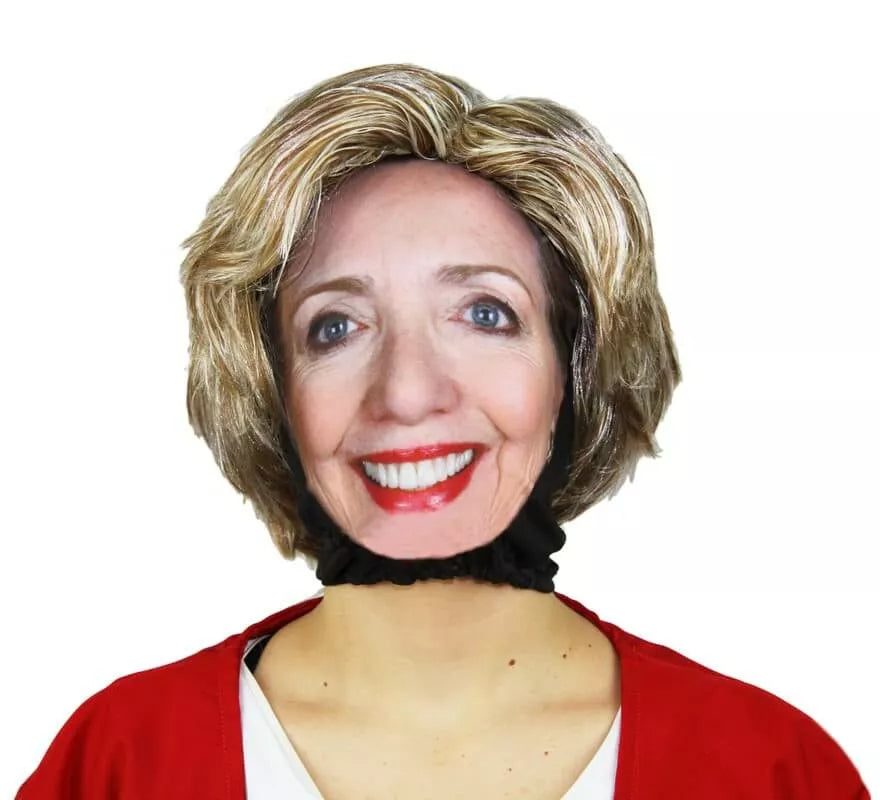 Translation missing: es.Kit de Peluca y Máscara Hillary Clinton