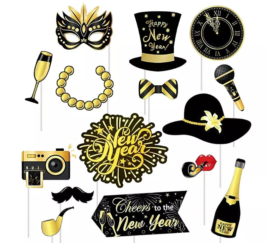 Translation missing: es.Kit de Photocall Happy New Year