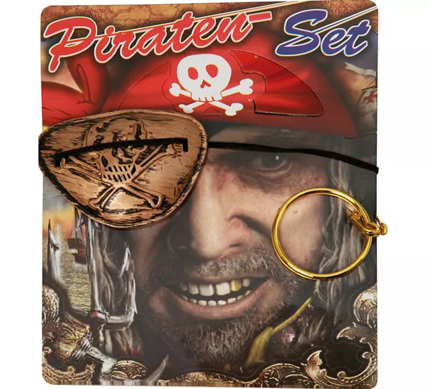 Translation missing: es.Kit de Pirata: Parche, Pendiente y Sombrero