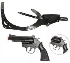 Kit de Pistola Revólver y Correa Sobaquera