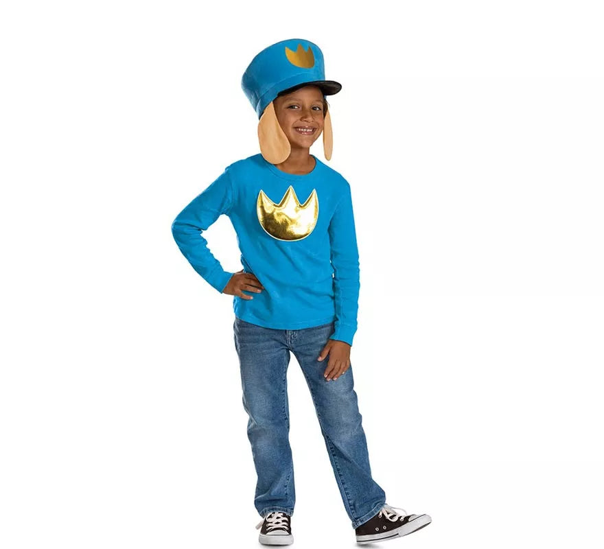 Translation missing: es.Kit de Policán Dog Man Infantil: Sombrero e Insignia
