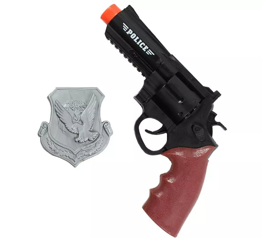 Translation missing: es.Kit de Policía clásico: Pistola de juguete y Placa