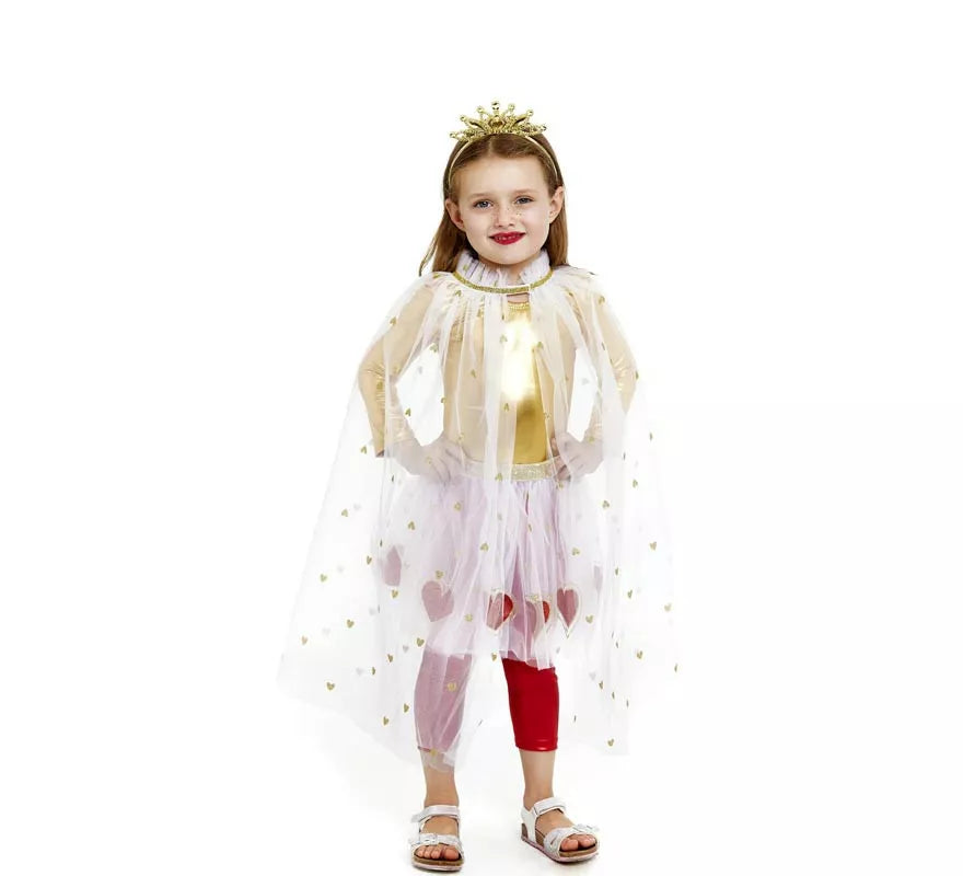 Translation missing: es.Kit de Princesa Corazones infantil: Tutú y capa corazón