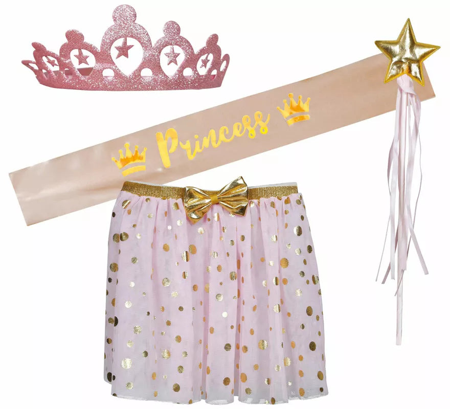 Translation missing: es.Kit de Princesa infantil: Banda, diadema y falda