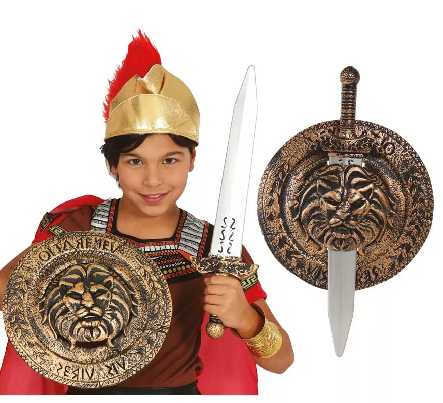 Translation missing: es.Kit de Romano infantil: Escudo y espada