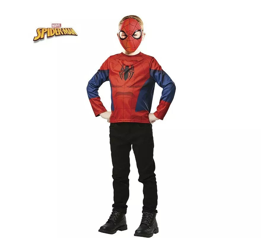 Translation missing: es.Kit de Spiderman infantil: Top y Máscara
