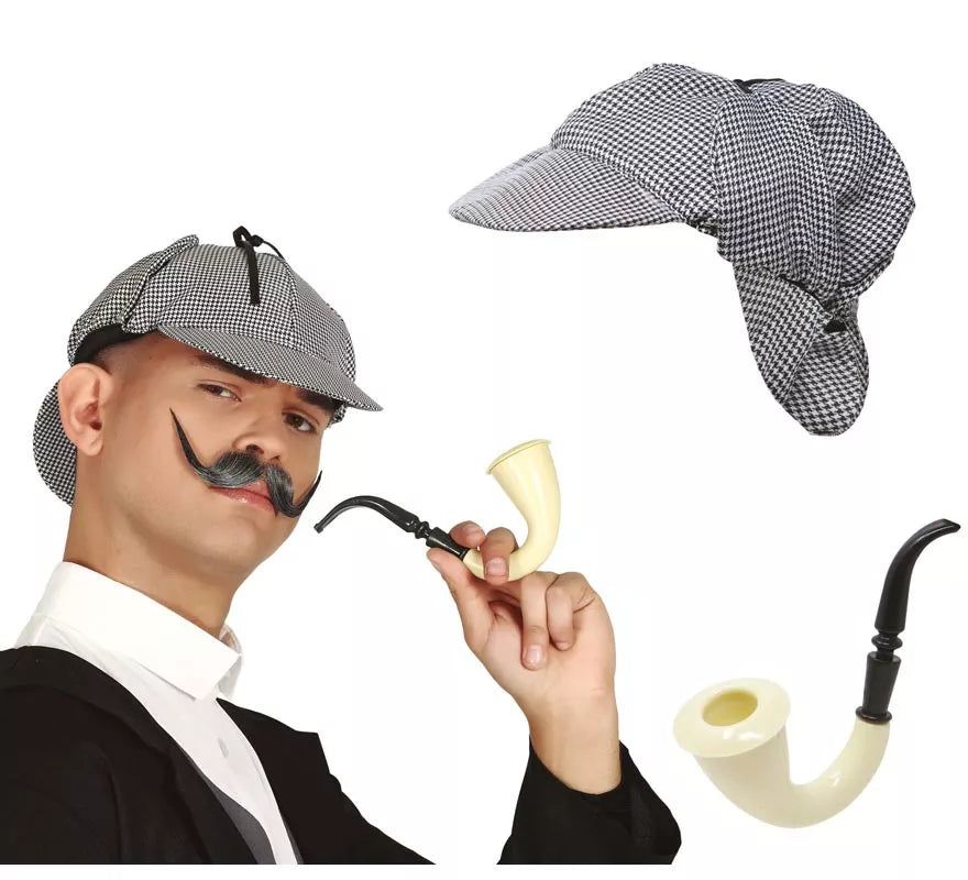 Kit Detective: Gorra y Pipa