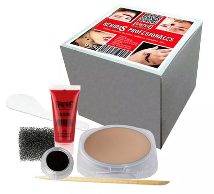 Kit heridas en cajita perfecto para Halloween