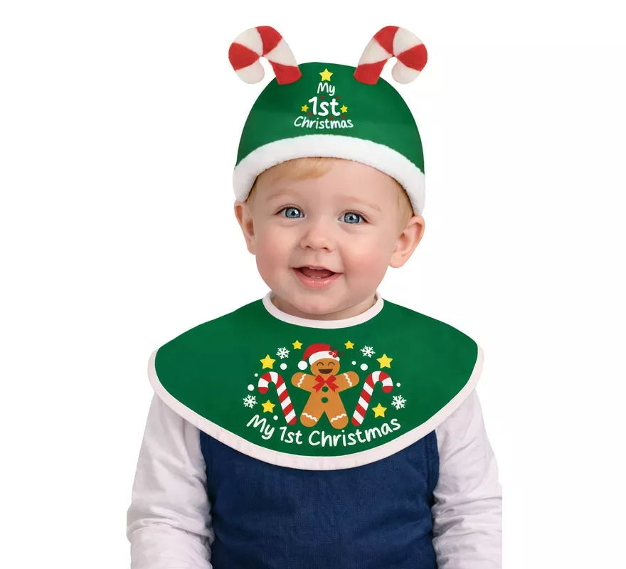 Kit Mi Primera Navidad de Muñeco de Jengibre para bebé