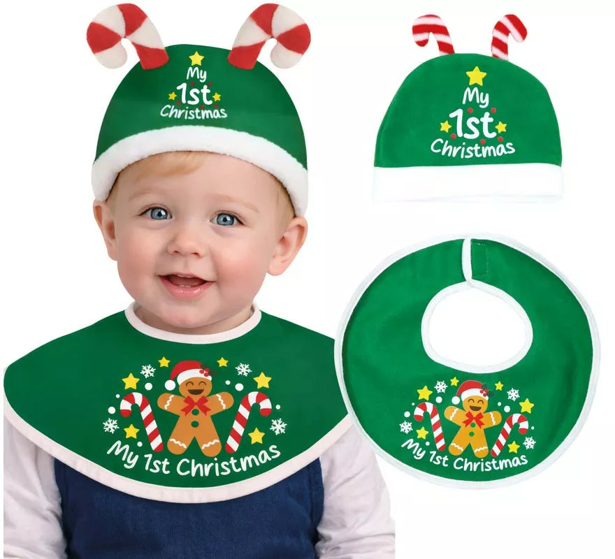 Kit Mi Primera Navidad de Muñeco de Jengibre para bebé