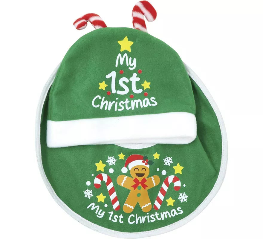 Kit Mi Primera Navidad de Muñeco de Jengibre para bebé