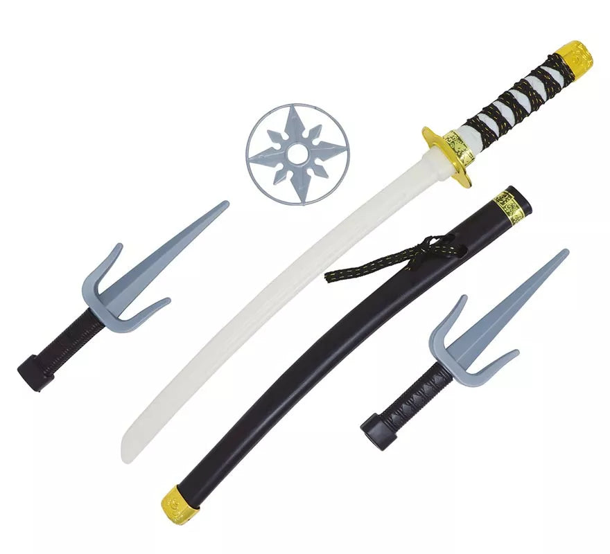Translation missing: es.Kit Ninja: Sable, 2 Cuchillos y Estrella