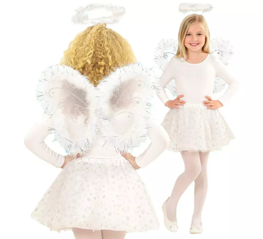 Translation missing: es.Kit o Disfraz de Ángel para niña