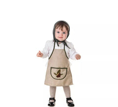 Kit o Disfraz de Castañera Beige Hojas-Castaña para bebé
