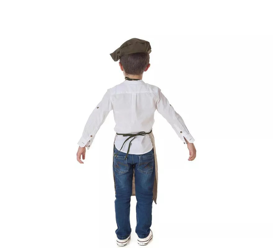 Translation missing: es.Kit o Disfraz de Castañero Beige Hojas-Castaña para niño