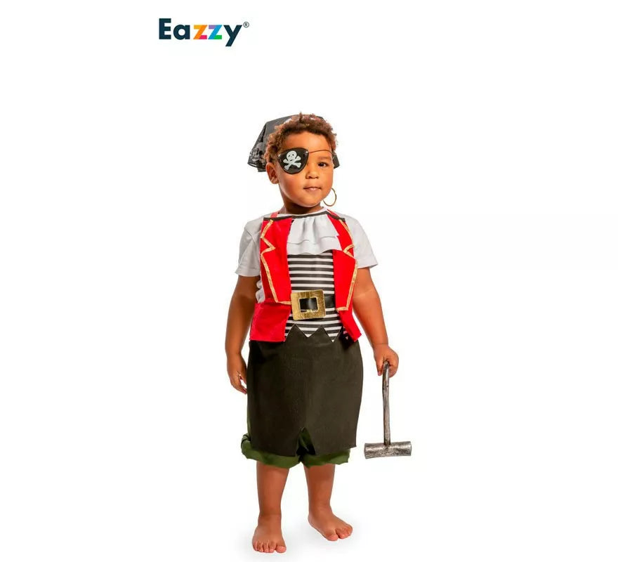 Translation missing: es.Kit o disfraz Wild Pirate para niño