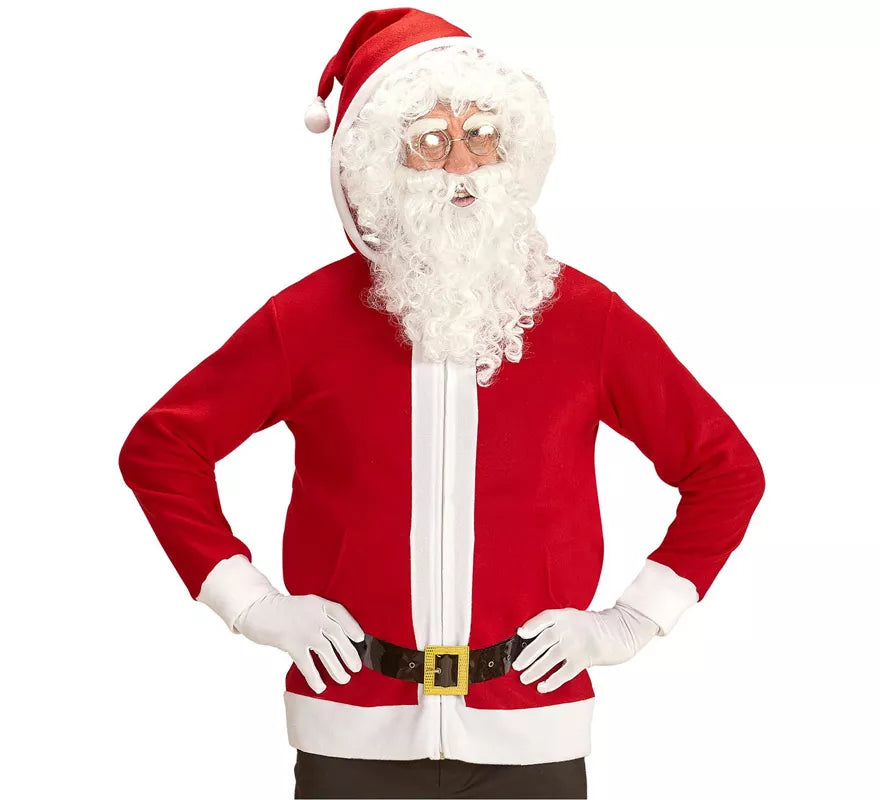 Translation missing: es.Kit Papá Noel para hombre: Sudadera con Capucha y Cinturón