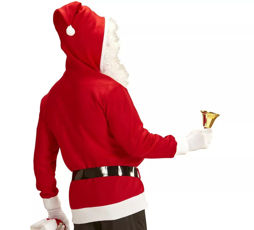 Translation missing: es.Kit Papá Noel para hombre: Sudadera con Capucha y Cinturón