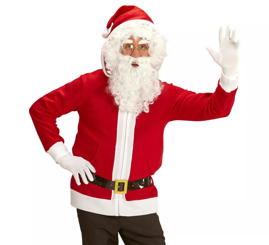 Translation missing: es.Kit Papá Noel para hombre: Sudadera con Capucha y Cinturón