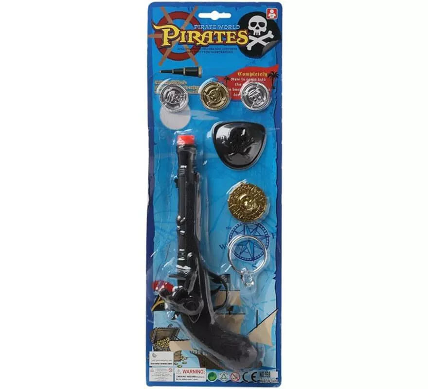 Translation missing: es.Kit Pirata Negro de 44x15 cm