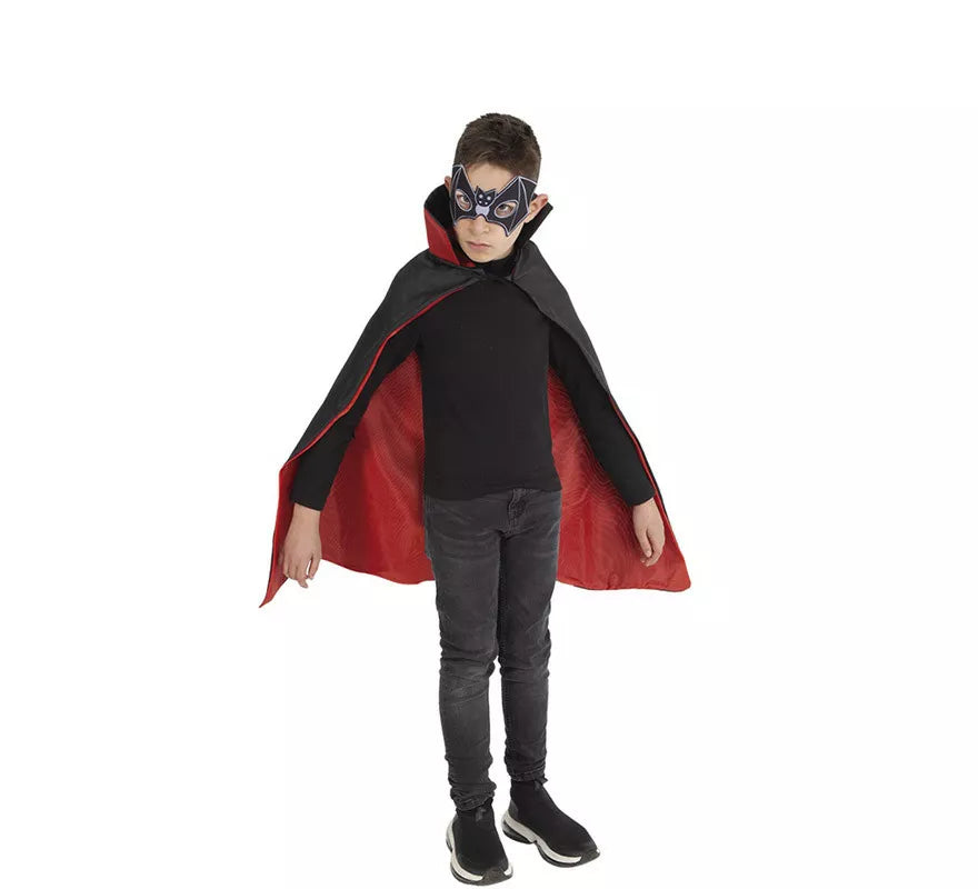Translation missing: es.Kit Superhéroe Vampiro Infantil: Capa y Antifaz