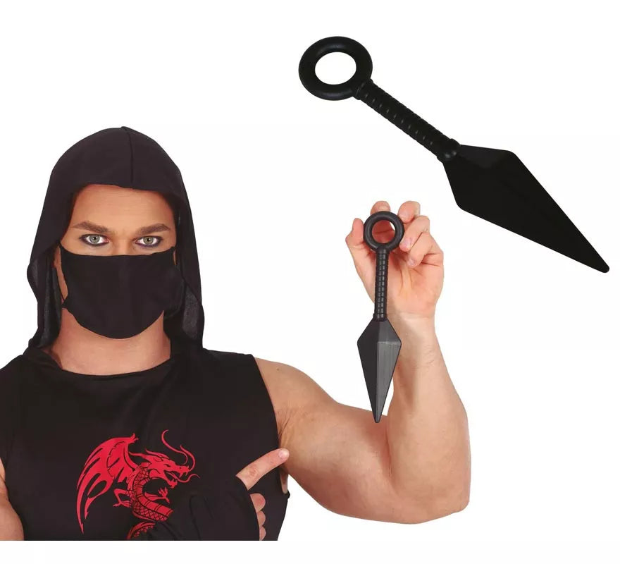 Translation missing: es.Kunai Cuchillo Ninja negro