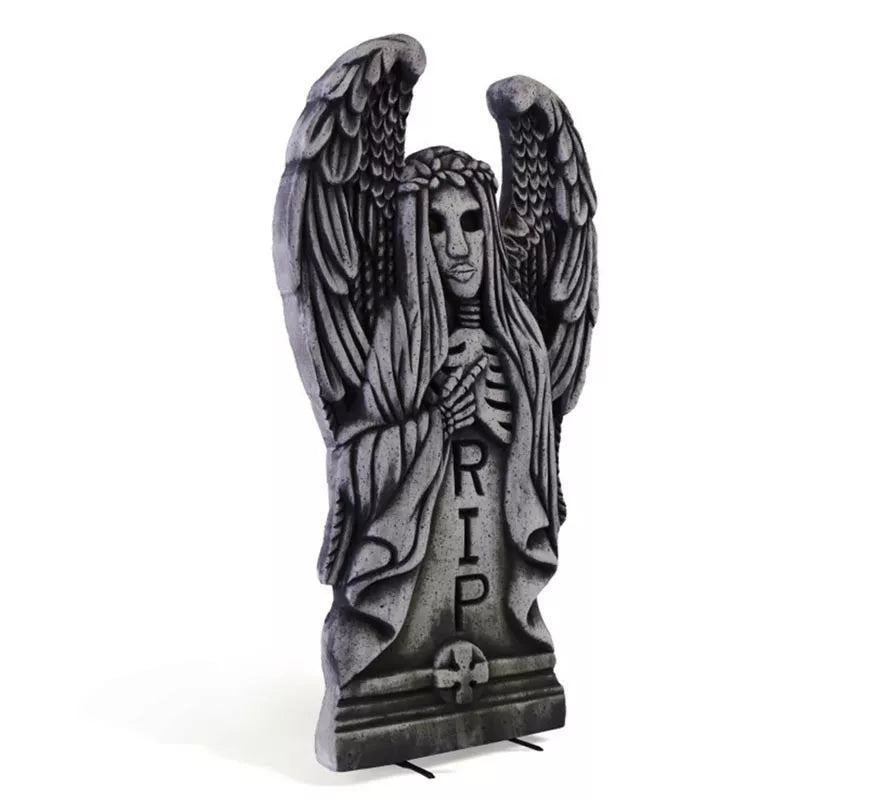 Translation missing: es.Lápida Ángel Muerta RIP de 61,5x34,5x4 cm