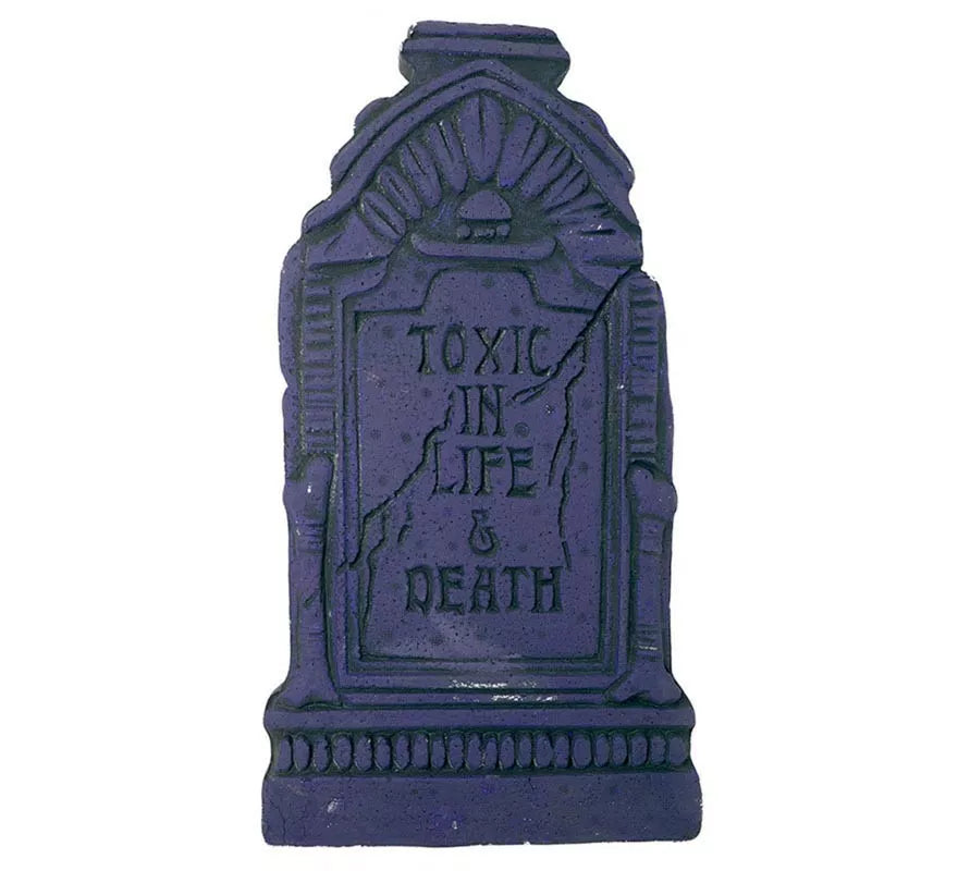 Translation missing: es."Lápida Cementerio ""Toxic in Live"" de 43x22 cm"