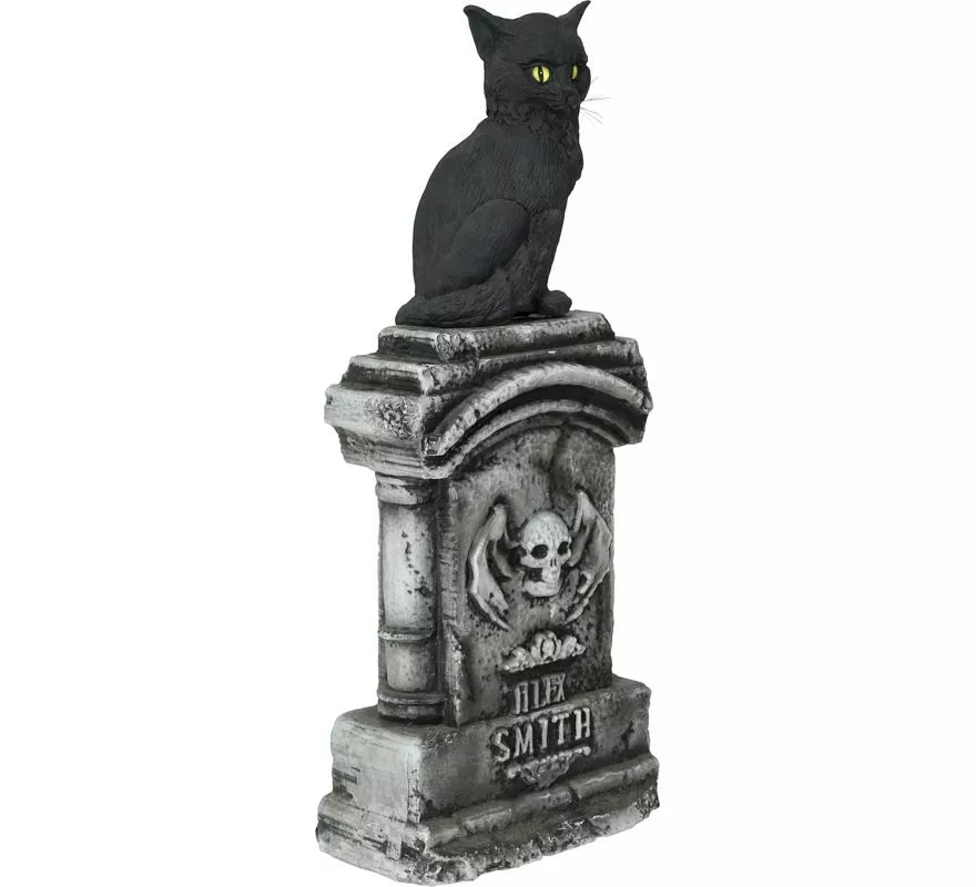Translation missing: es.Lápida con Gato con Luz y Sonido de 90x40 cm