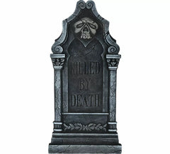 Lápida Killed By Death de 90x45 cm
