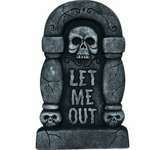 Lápida Let Me Out de 42x26 cm