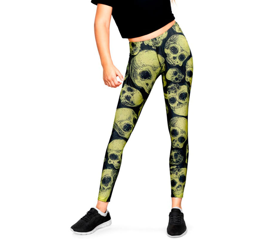 Translation missing: es.Leggins de Calaveras para niña