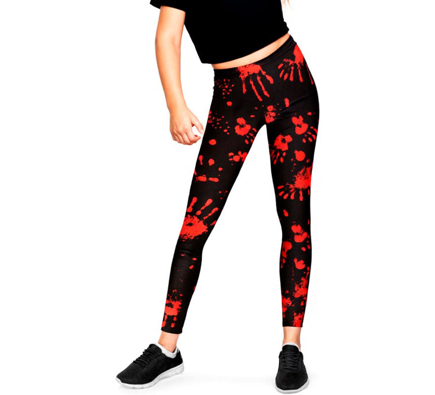 Translation missing: es.Leggins de Huellas Ensangrentados para niña