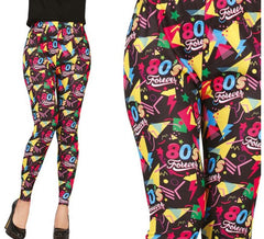 Leggins de los años 80 para mujer