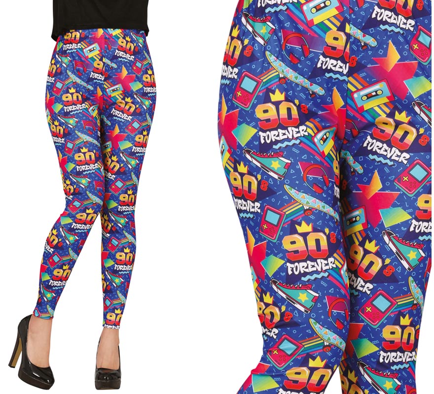 Leggins de los años 90 para mujer