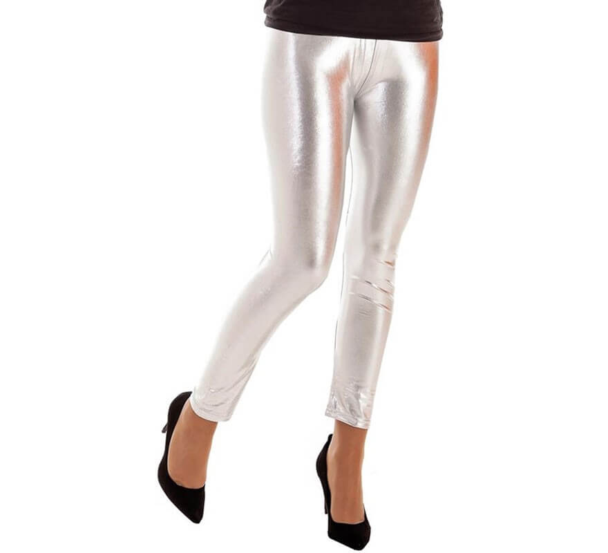 Translation missing: es.Leggins Plateado para mujer