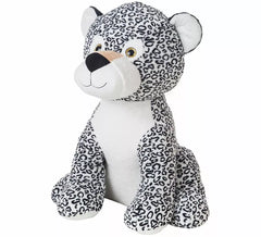 Leopardo Jeni de Peluche gris de 80 cm