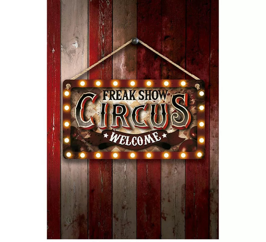 Translation missing: es."Letrero ""Circus"" de madera de 35x20 cm"