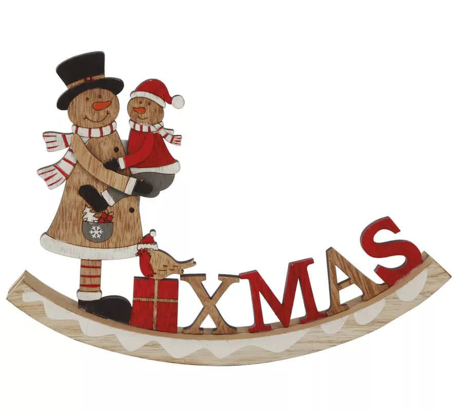 Translation missing: es.Letrero Xmas 20 cm de Madera